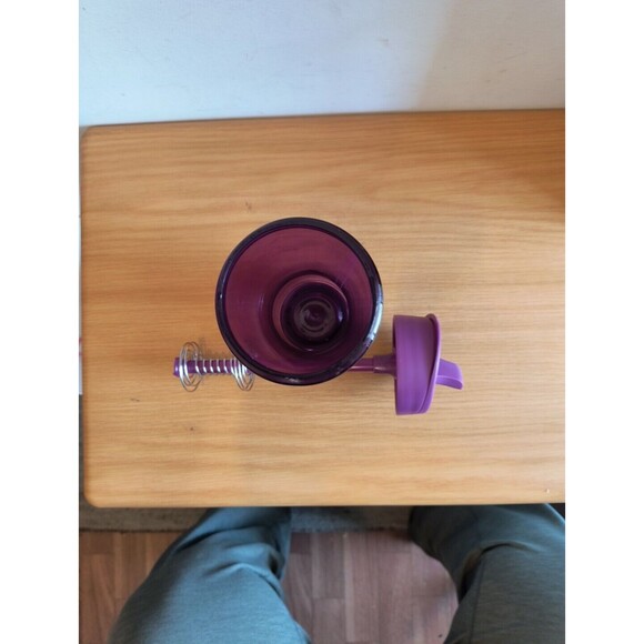 trimr 20 oz Purple Shaker Bottle for Exercising, Running, and Camping Carousell - Picture 7 of 7